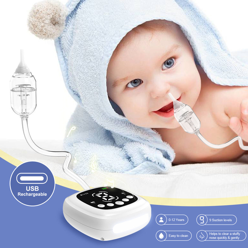Aspirateur nasal électrique Produits pour bébés Nettoyeur de la cavité nasale