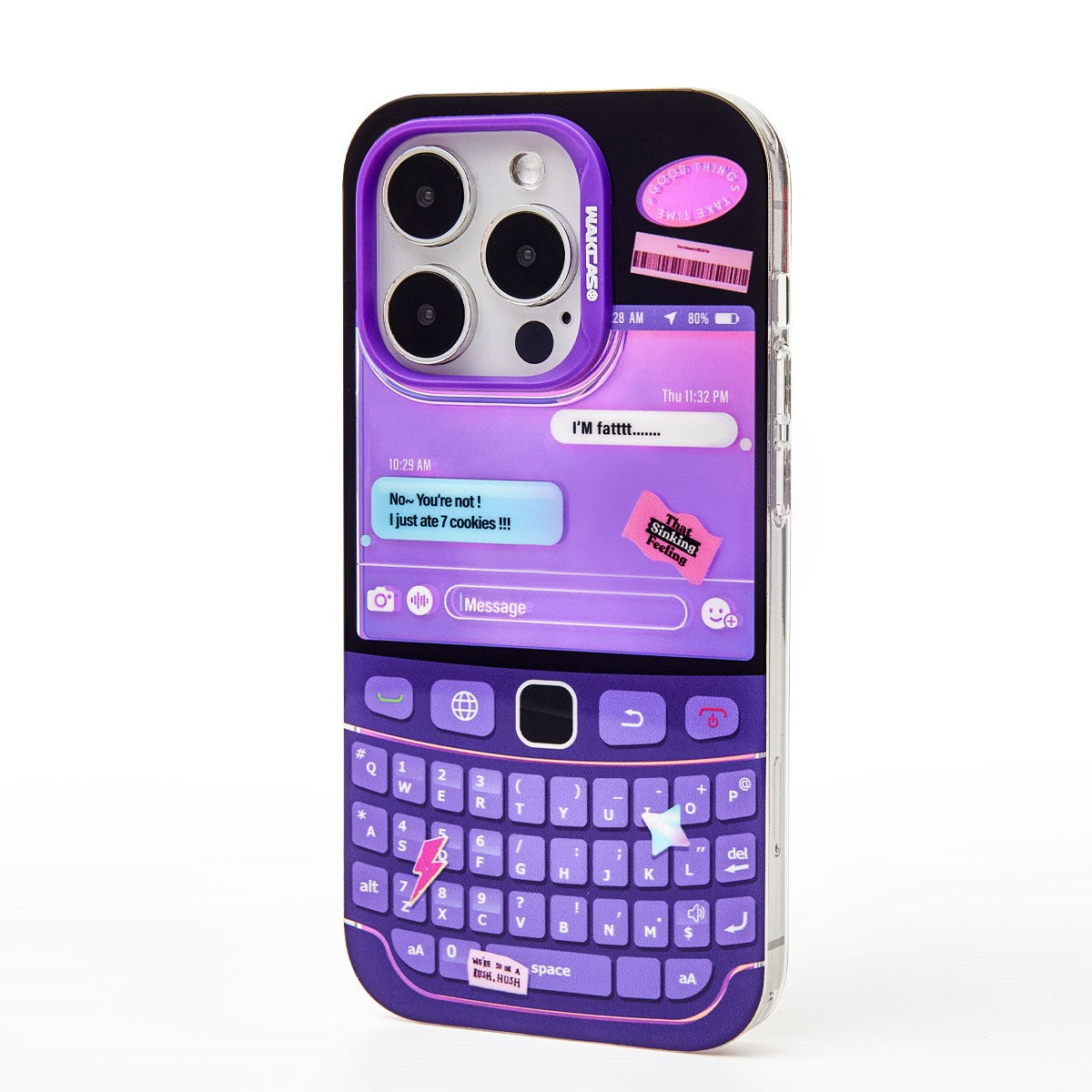 Boîtier de téléphone fluorescent de conception de Niche de sens avancé
