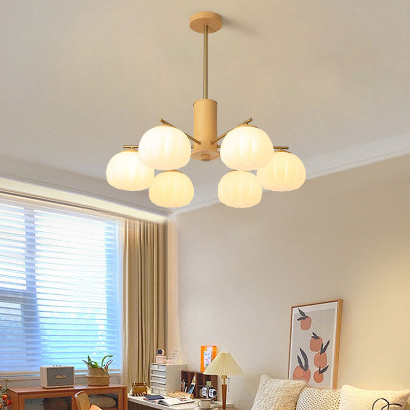 Log-style de couleur crème salon Chandelier pour usage domestique