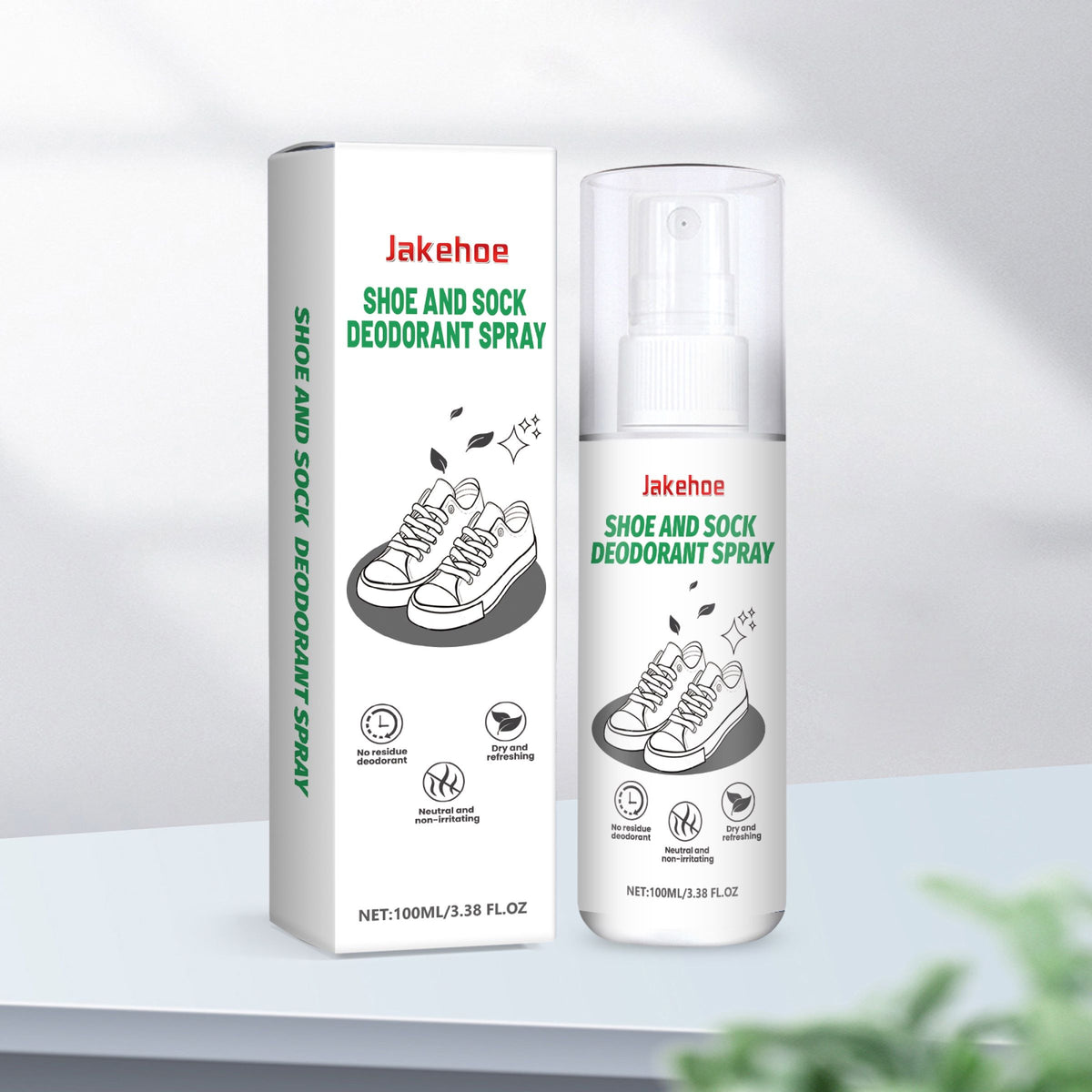 Vaporisateur de désodorisation des chaussures et des chaussettes JAKEHOE