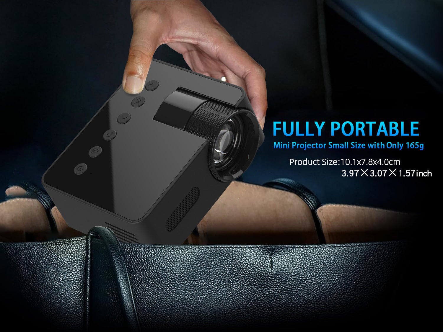 YT100 Mini projecteur portable à domicile