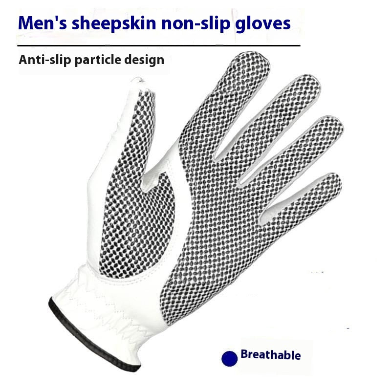 Gants de golf en cuir de mouton pour hommes
