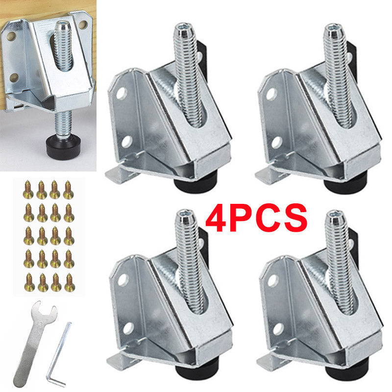 4x M10 lourd de service de nivellement hauteur réglable machine meubles pieds W serrure écrou