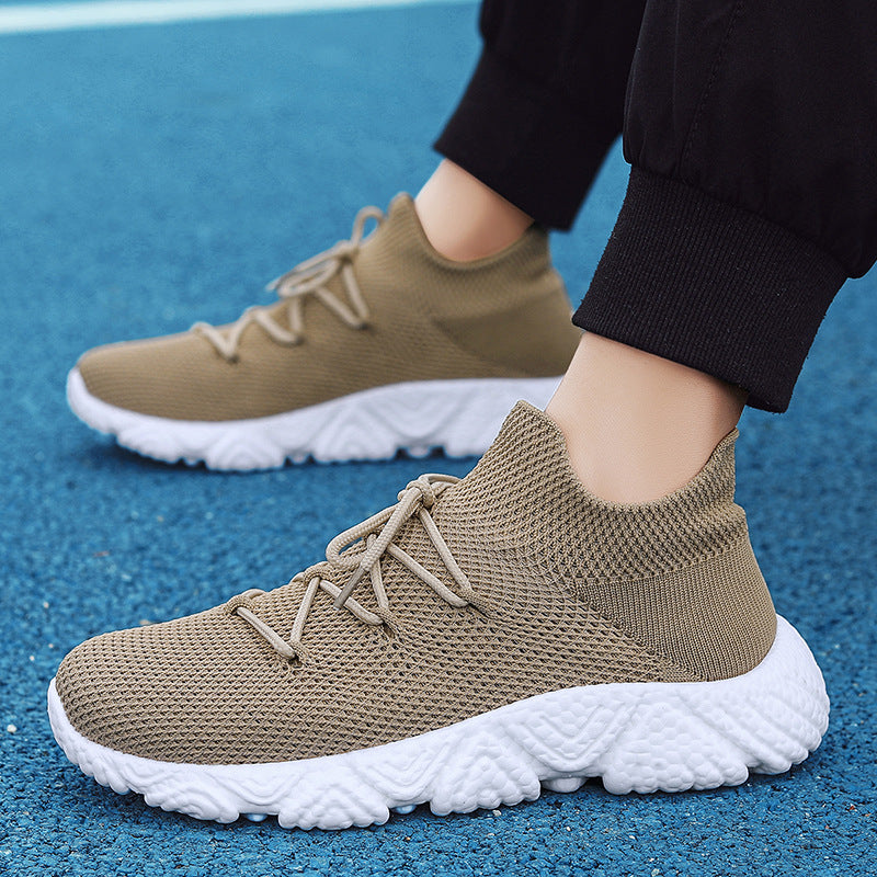 Chaussures Outdoor Casual Sneakers Respirants Flyknit épais