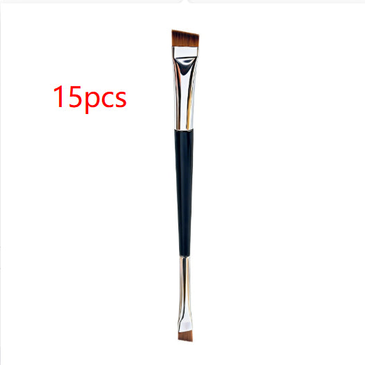 Eyeux à double tête en angle Et brosse à sourcils
