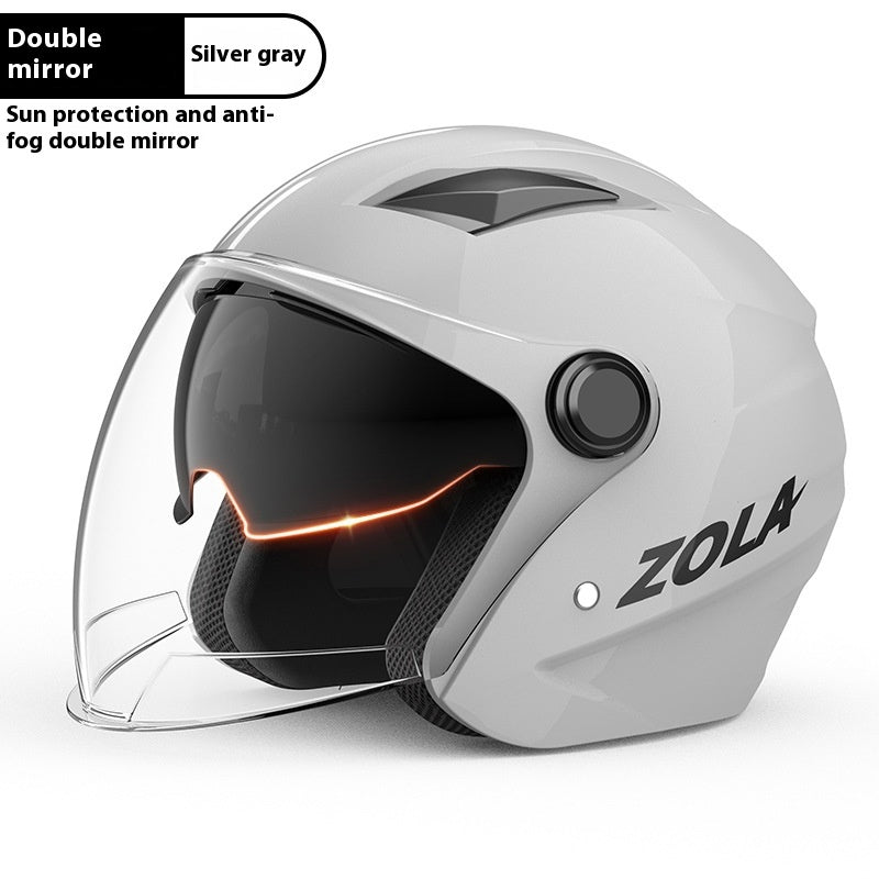 Men's Winter Electric Anti-Fog Helmet