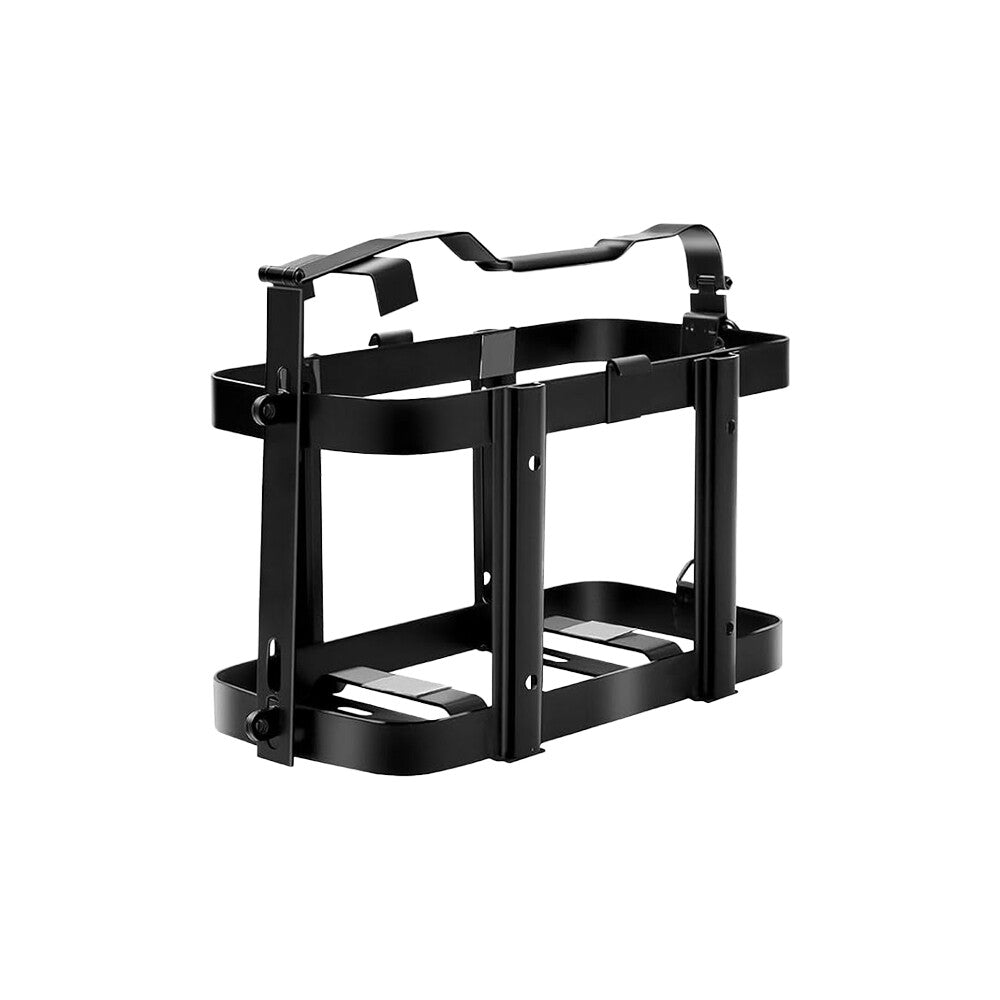 10L 20L UNIVERSAL LOCKABLE JERRY PEUT TITULAIRE DE LA BASSE FUEL TANKET MOUNT RACK BRACKET