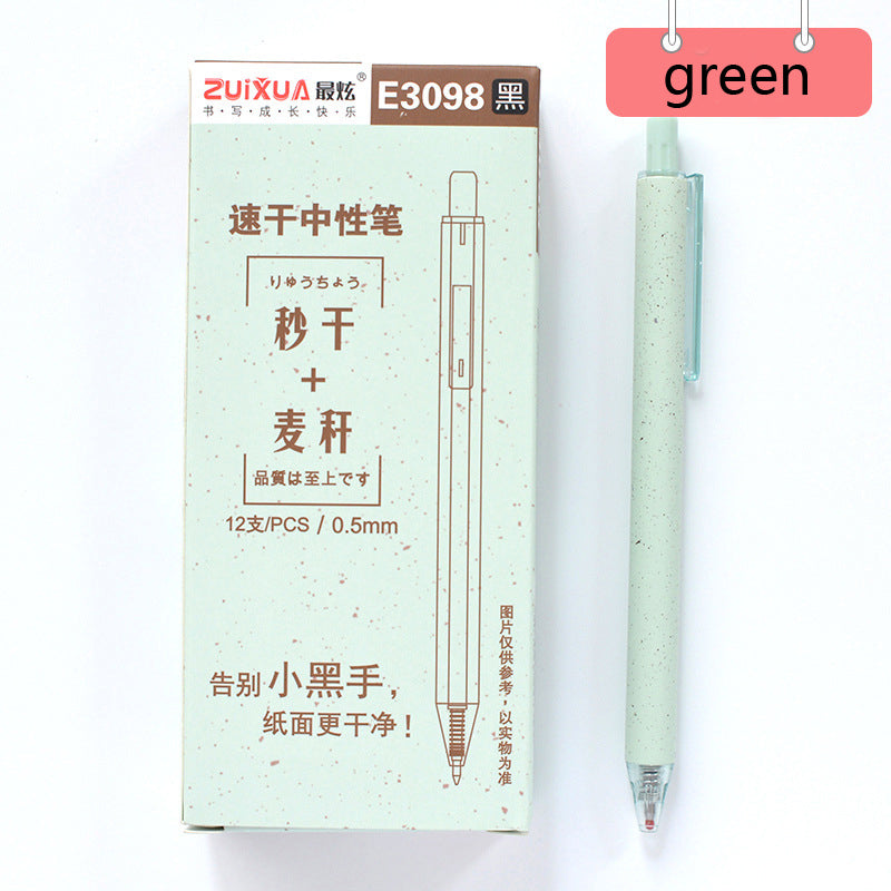 Stylo de gel à séchage rapide de 0,5 mm