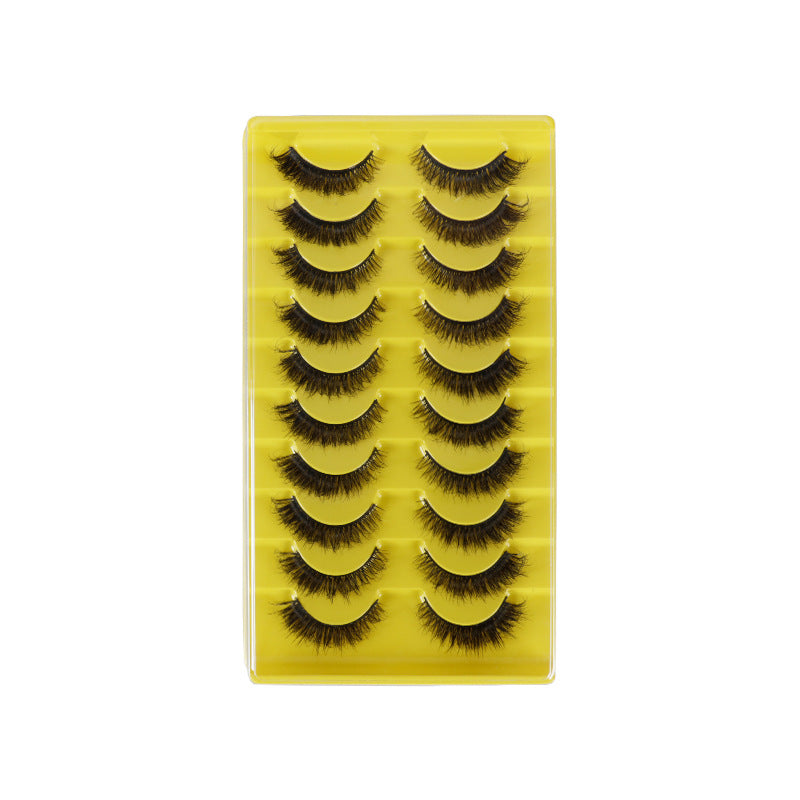 Faux cils 3D multicouches 10 paires
