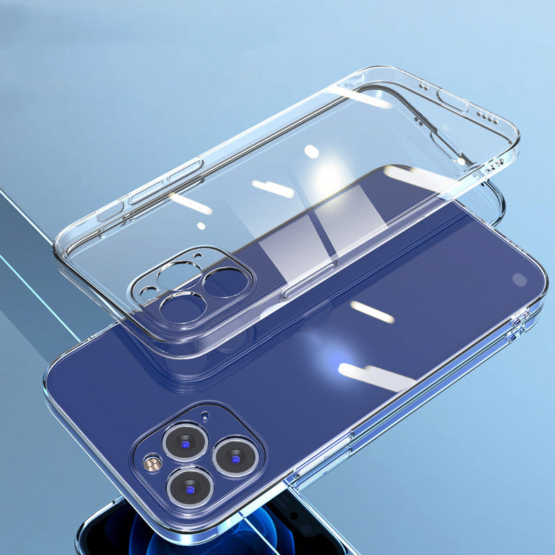 Boîtier de téléphone mobile transparent TPU Soft Shell Anti-chute