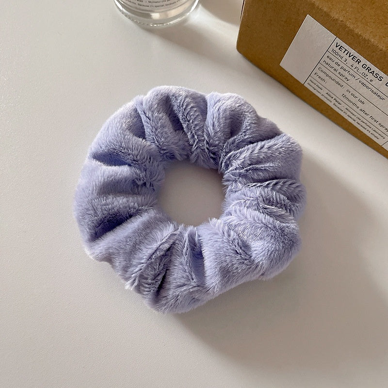 Bague de cheveux intestinale en peluche mignonne