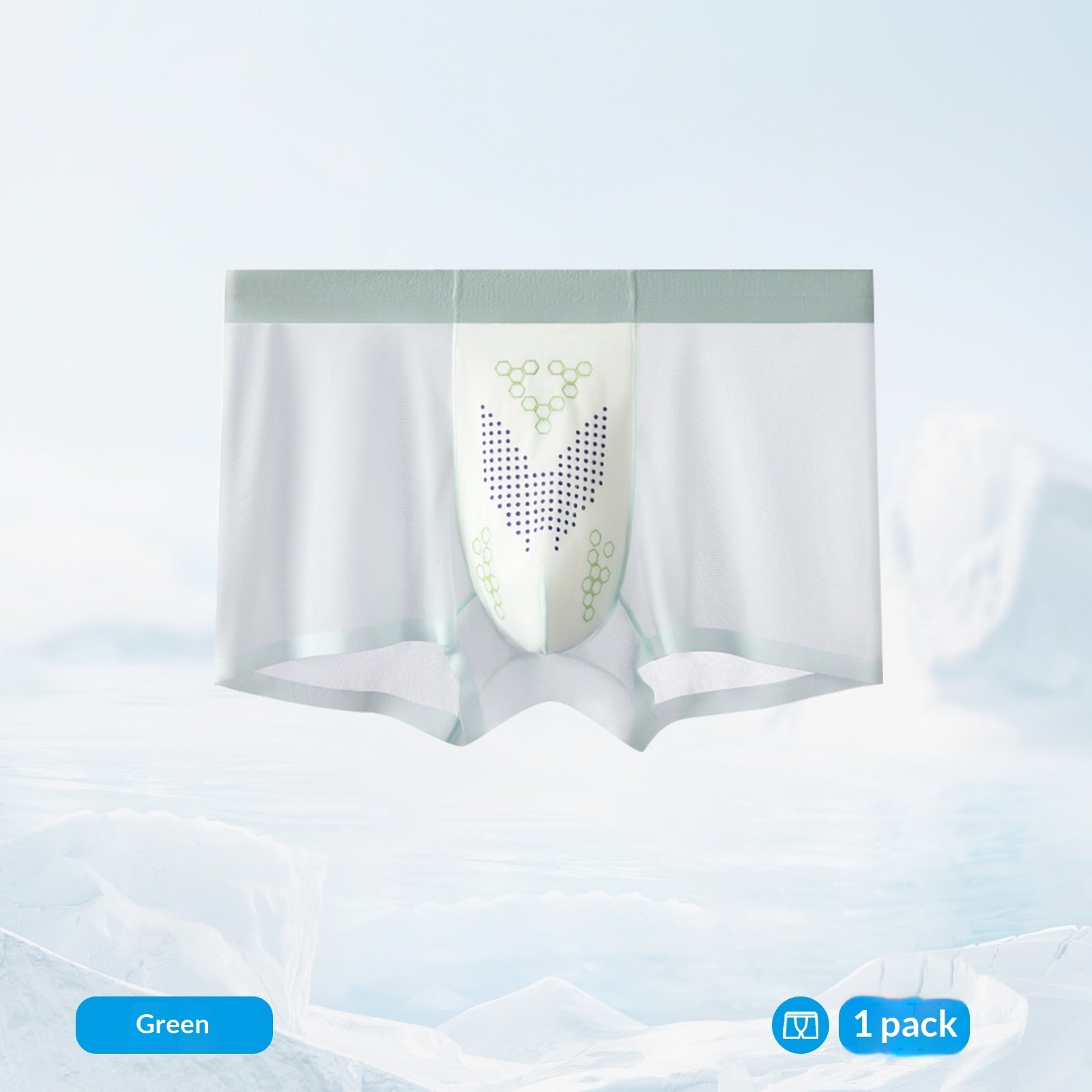 Ice Silk Hommes Sous-vêtements respirant séchage rapide et frais