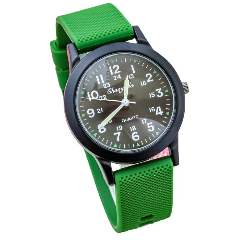 Aiguille lumineuse étanche Montre électronique numérique transparente