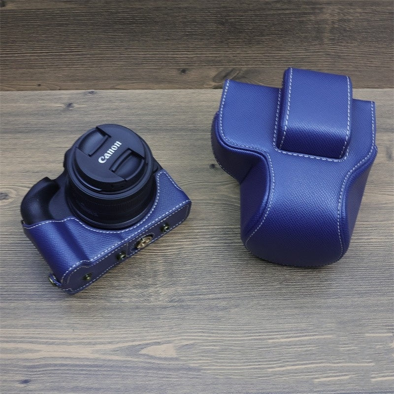 Convient pour Micro caméra unique Retro Oblique Camera Bag