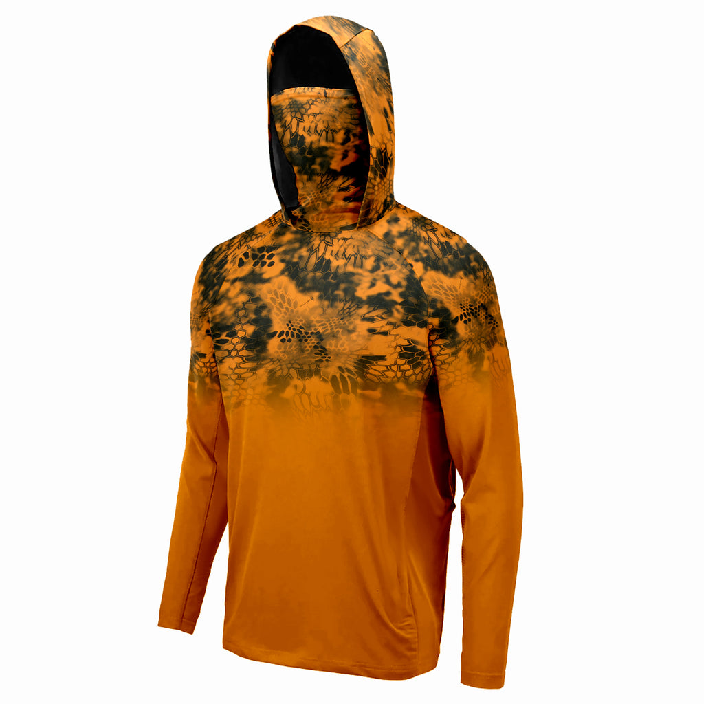 Pêche Hoodie voile chemise Surf couverture visage cou été hommes longue manches chasse Jersey
