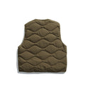 Manteau blanc sans col chaud