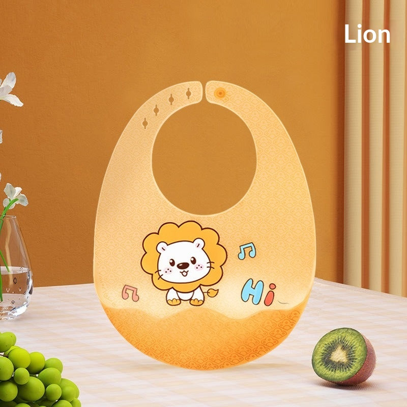 Bib d'alimentation pour bébé en silicone imperméable