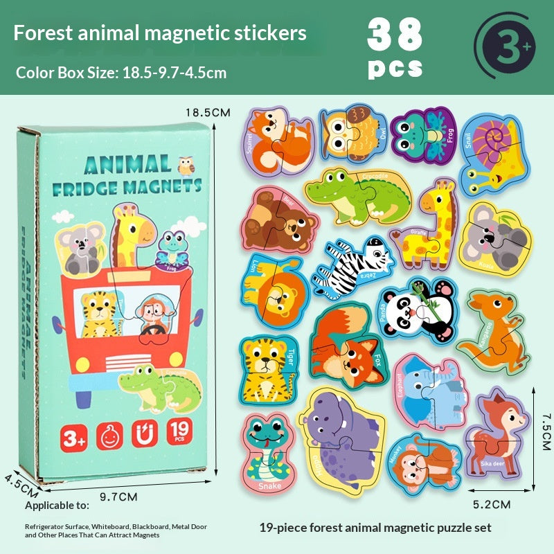 Jouet de puzzle magnétique pour la petite enfance