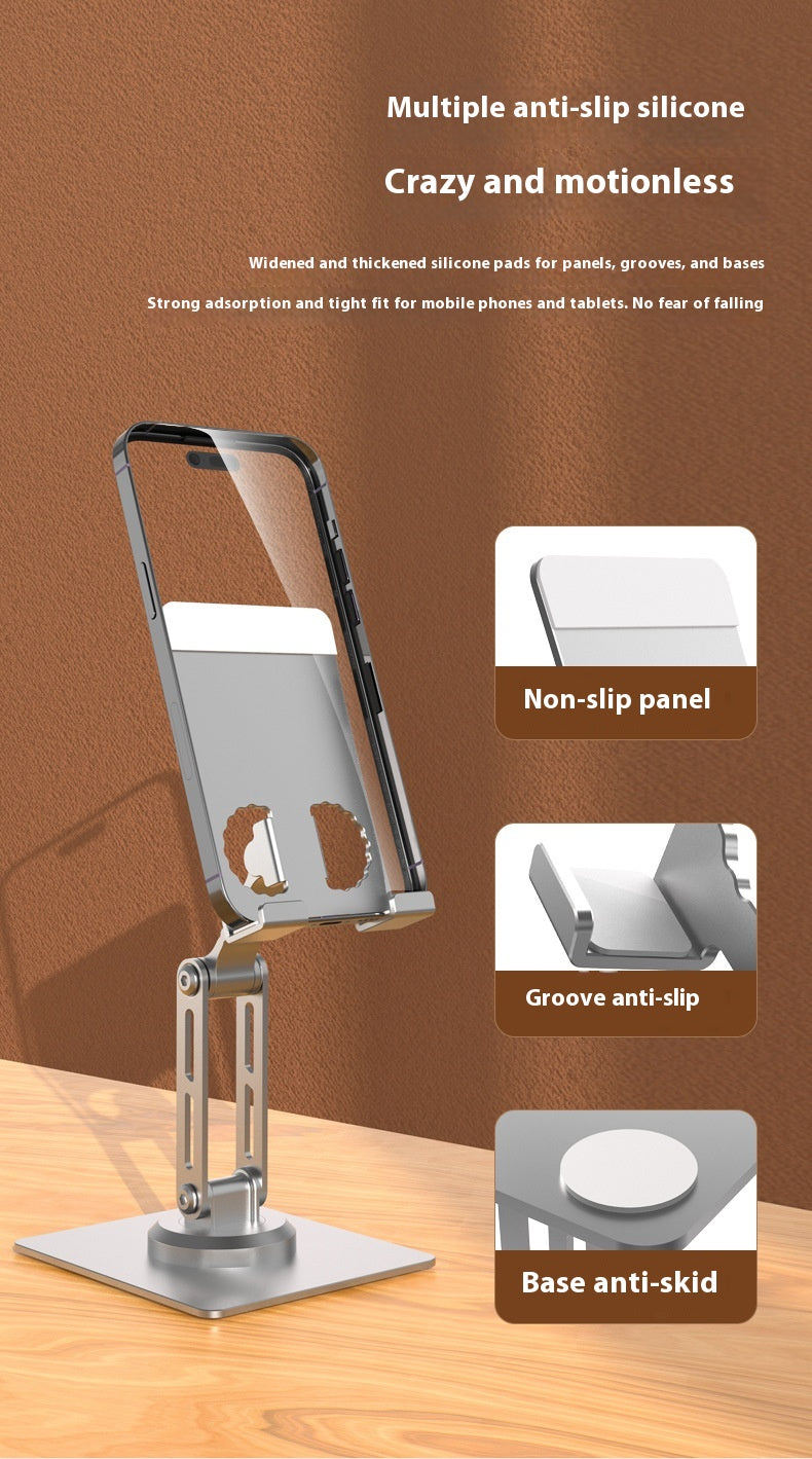 Support mobile rotatif en alliage d'aluminium