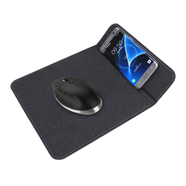 2 In1 Support de charge sans fil de la souris Chargeur Support de charge antidérapant de la souris