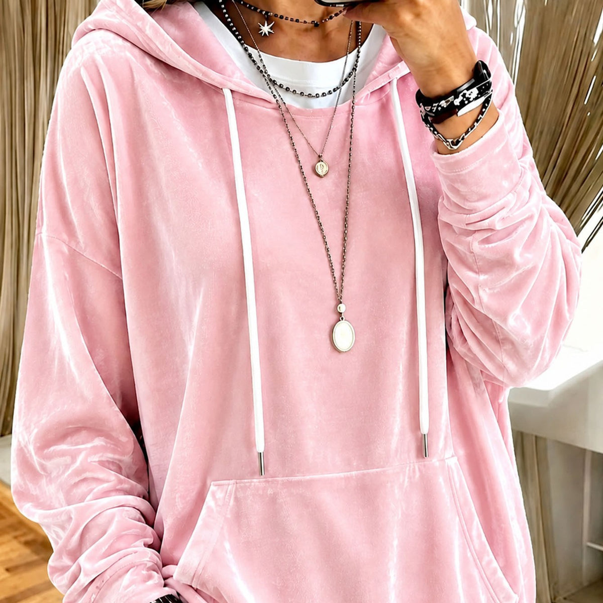 Polyester blouse
