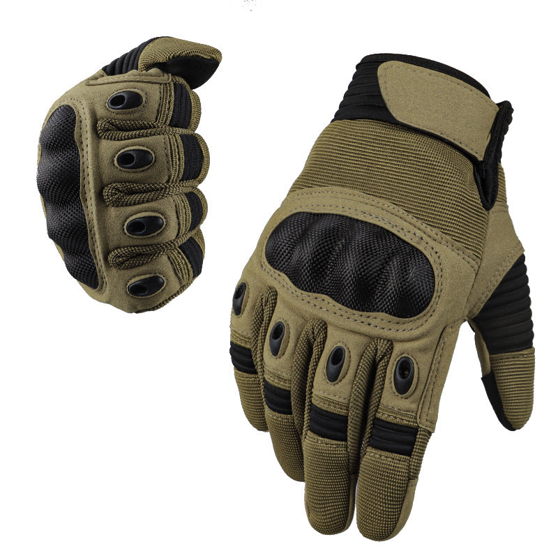 Ecran tactile Fans militaires Gants tactiques de moto à bout complet