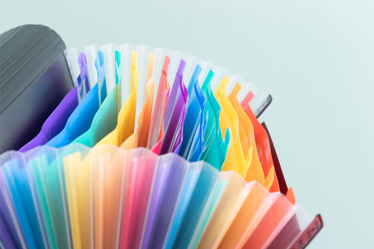 Sac de fichiers multifonctions en plastique de grande capacité