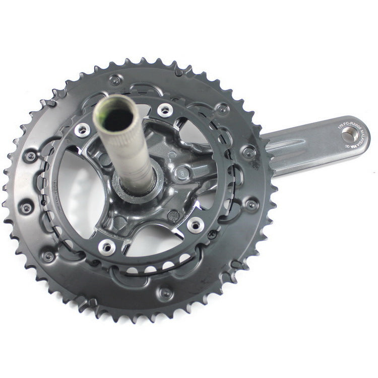 Plaque de dent 8-vitesses 16-vitesse Road Bike Hollow Disque Fluted intégré 50-34t