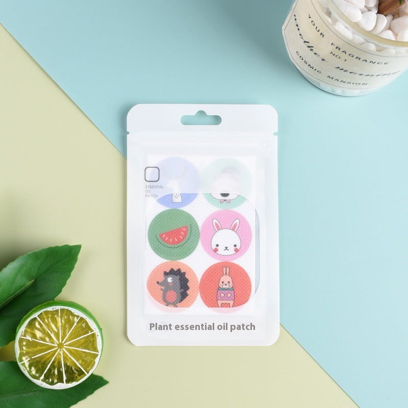 Stickers Huile Essentielle de Plante Pour Enfants Extérieurs