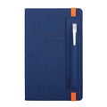 A5 Strap Notebook Pen Insertion Leather Surface
