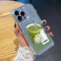 Cas de téléphone transparent à couverture complète de sens avancé