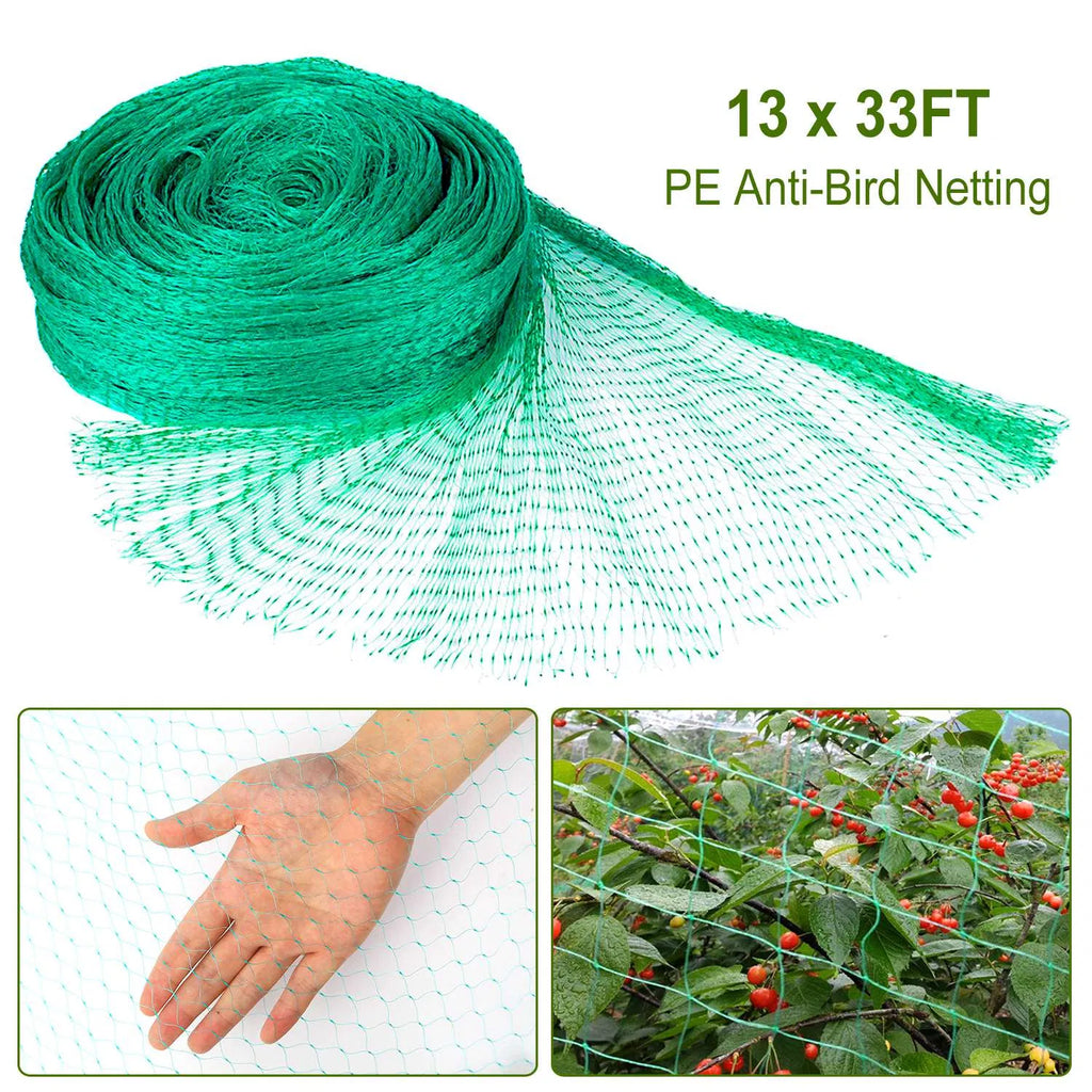Filet de jardin de 13x33pieds lourd PE