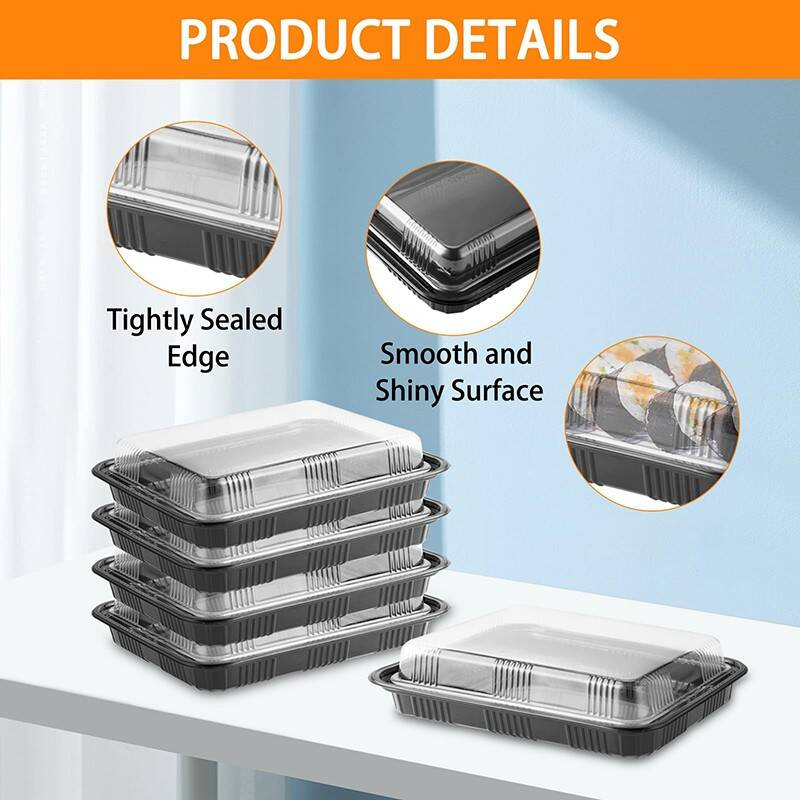 Boîte d'emballage Bacs Buffet avec Lids 10-Pack