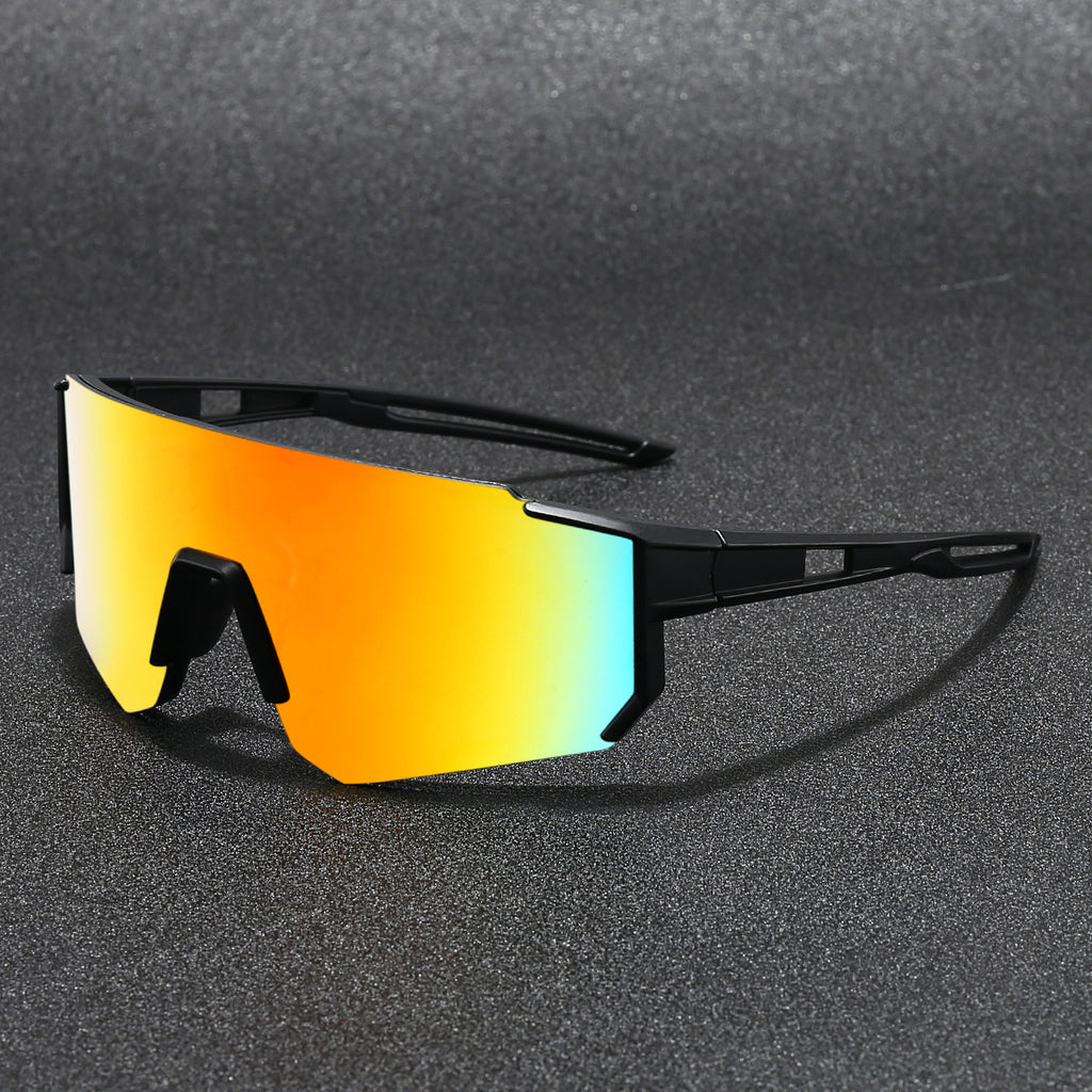 Lunettes de soleil européennes et américaines de style Sporty Square