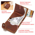 Porte-cartes RFID pop-up automatique Housse de carte en alliage d'aluminium antivol Packag