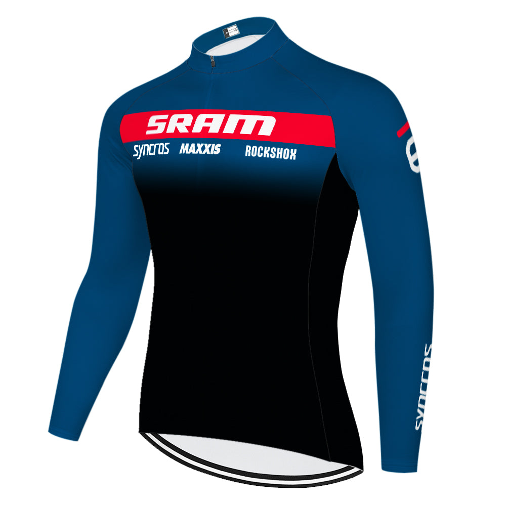 Cyclisme Respirant d'été Jersey longue manches