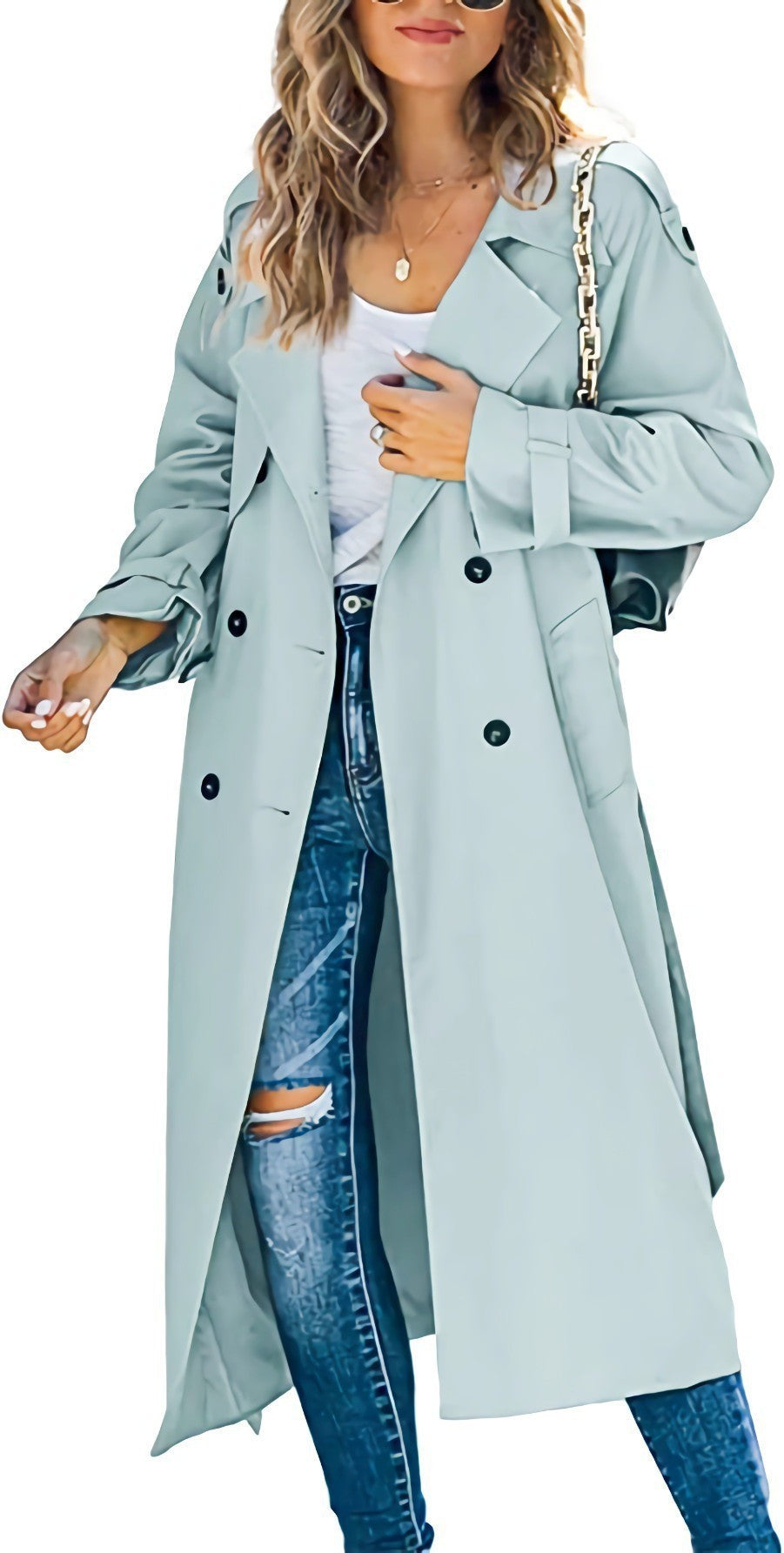 Femmes AutomneHiver brise-vent Casual Coat