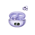 KP-206 Ecouteurs Bluetooth sans fil Affichage de batterie numérique OWS Haute Fidelité Audio Clip-On