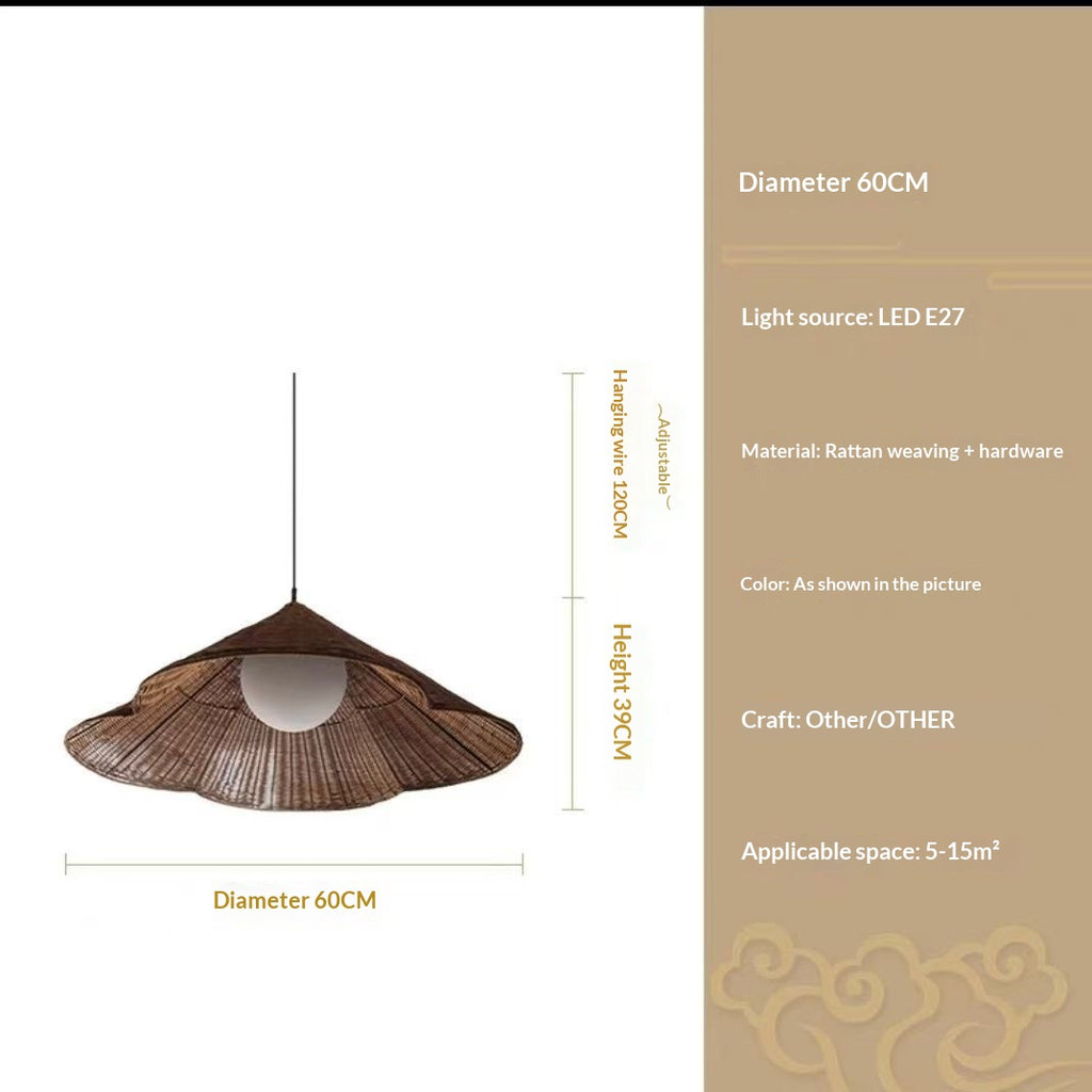 Luminaires Rattan créatifs et uniques