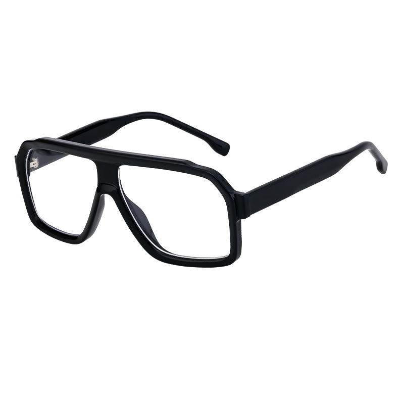 Lunettes de soleil européennes et américaines de style carré pour hommes