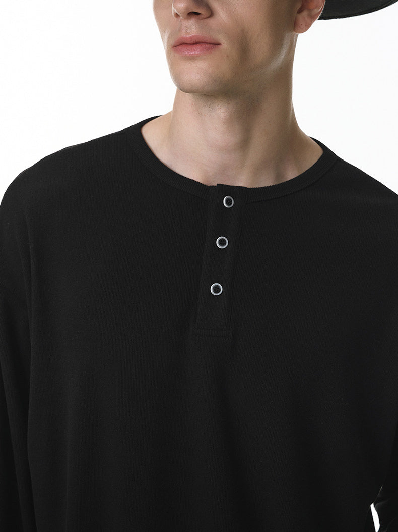 T-Shirt Casual Top de la marque de mode Cleanfit couleur pure