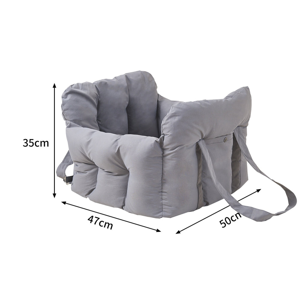 Imperméable amovible voiture portable de sécurité siège lit pour les animaux de compagnie