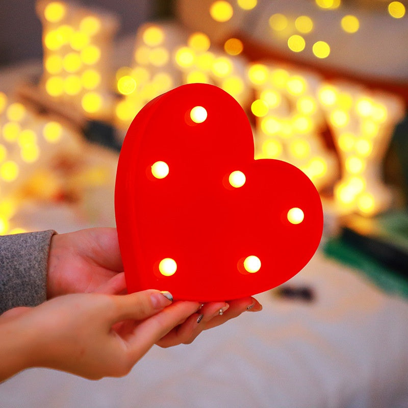 Proposition LED Signe lumineux avec joyeux anniversaire Une décoration romantique Glowing pour le