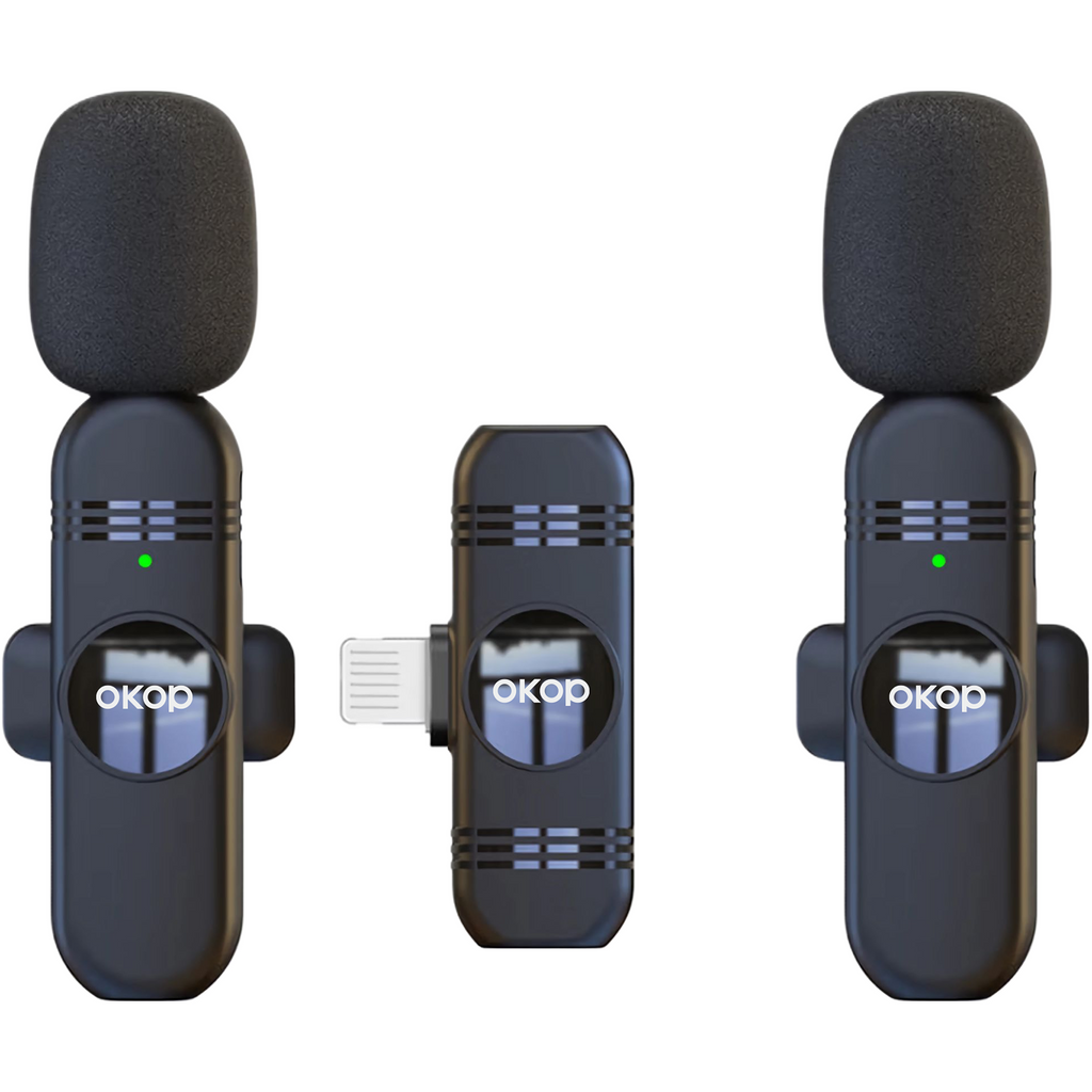 KP-M115 Modèle de microphone Lavalier sans fil le mieux vendu pour les Vlogs