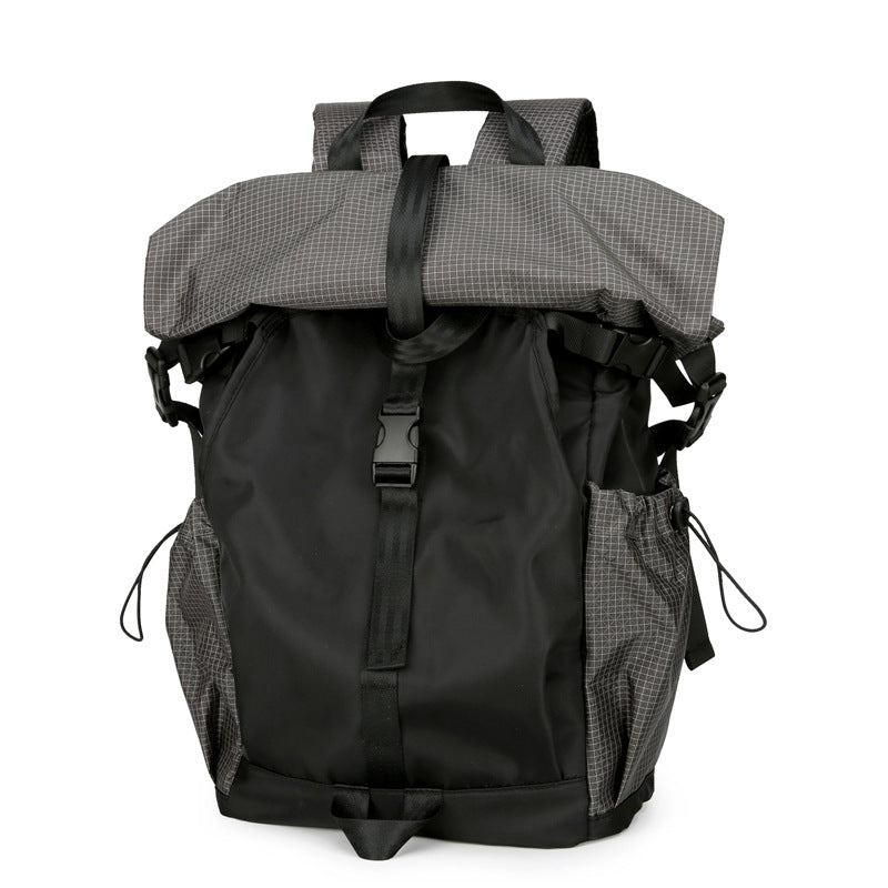 Sports Outdoor Hiking Cycling Foldable Roll-Top Backpack