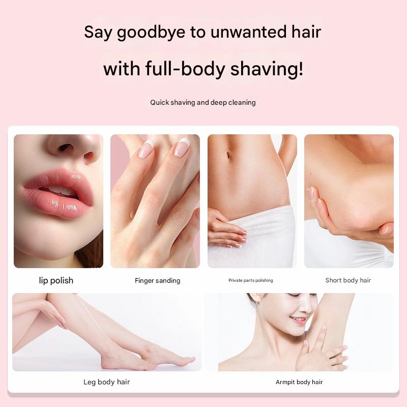 Epilateur portable rechargeable pour les femmes Hommes Électrique dispositif d'enlèvement complet des cheveux