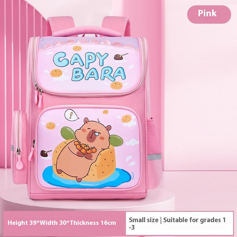 Capabala Etudiant de l'école primaire Grande capacité Mignon sac scolaire pour enfants