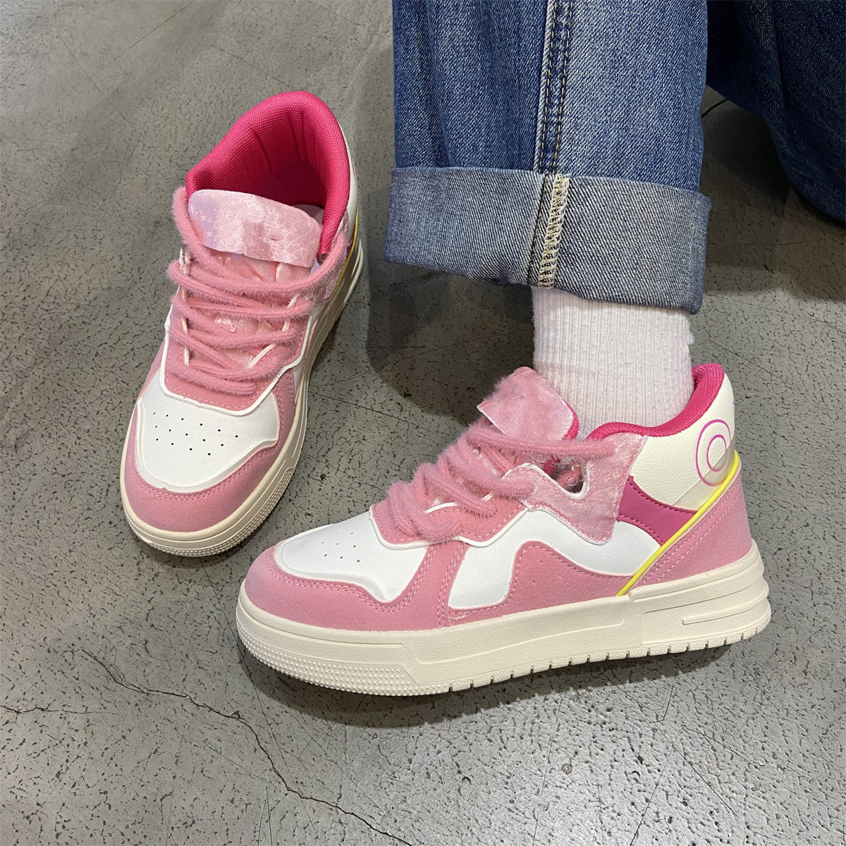 Versatile Women's High-End Chunky Sneakers