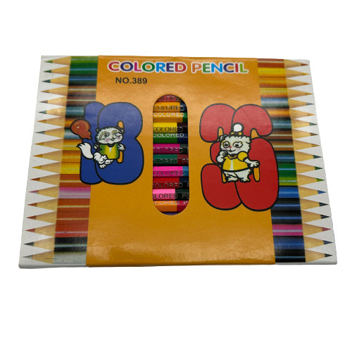 MOQ 200 sets de crayons colorés dans la poche