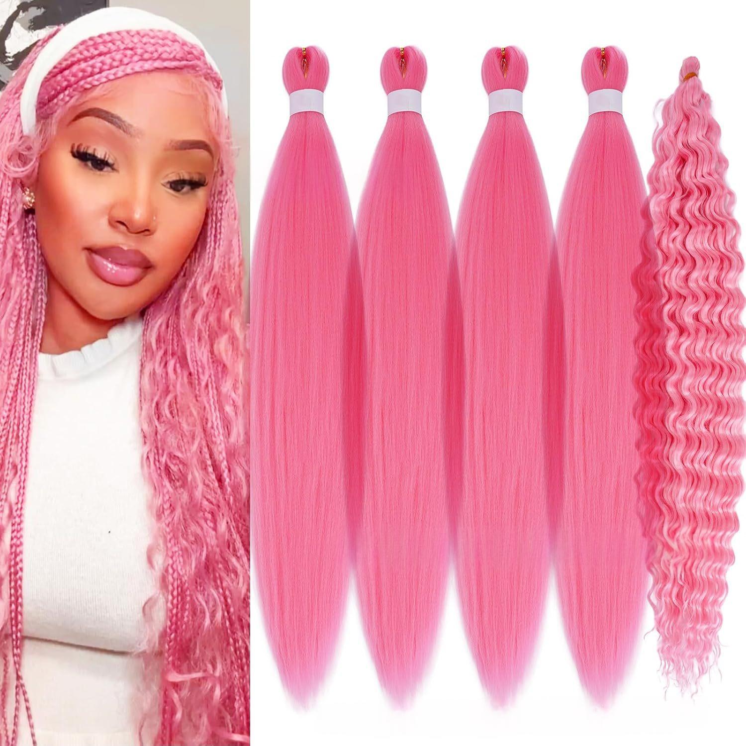 Ensemble de tresses pour cheveux bohème pour femmes